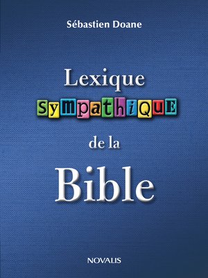 cover image of Lexique sympathique de la Bible